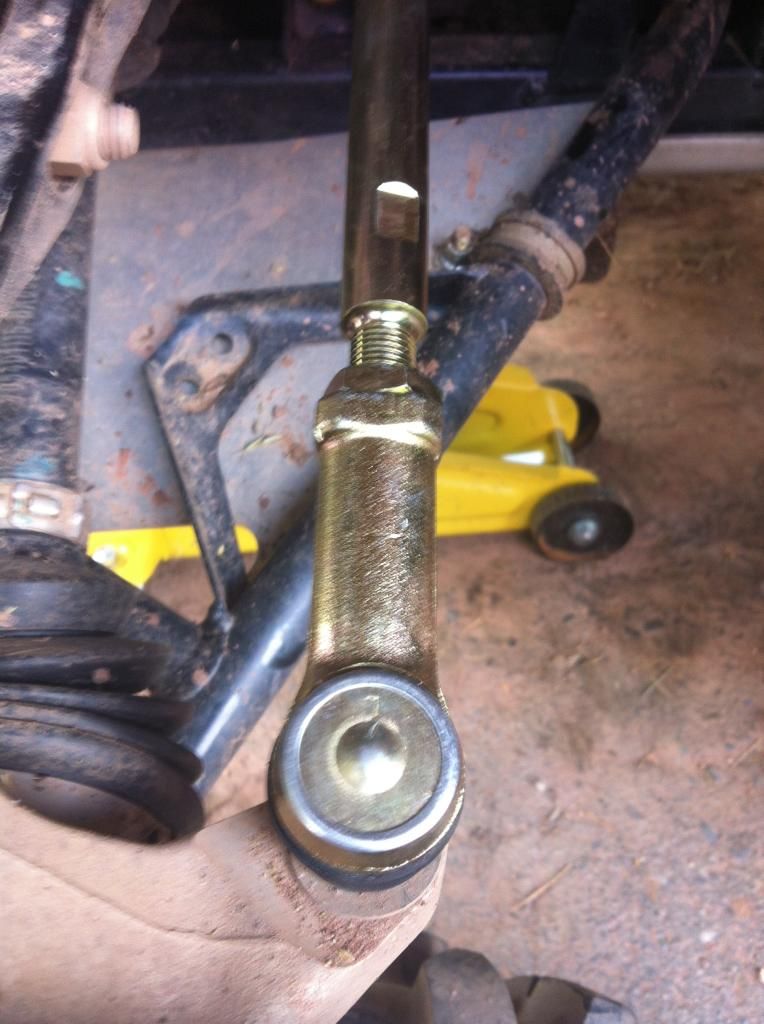 Bent a tie rod Need replacement advice CanAm ATV Forum